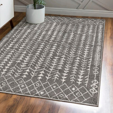 Ziri Moroccan Geometric Area Rug